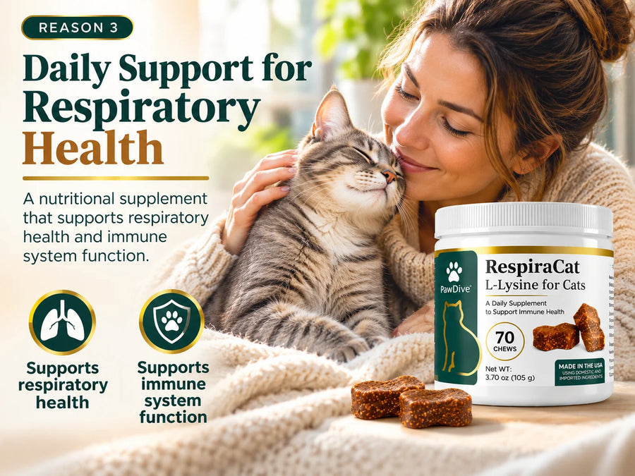 The RespiraCat jar on a kitchen counter